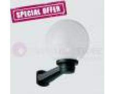LIBERTI LAMP linea GARDEN Emisfero Applique Da Esterno In Plastica Con Sfera D.25 - Offerta Pochi Pezzi