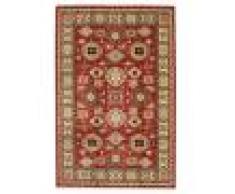 RugVista Tappeto Shirvan Kazak 240X350 Soggiorno Orientale Rosso Scuro/Beige Scuro
