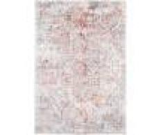 RugVista Tappeto Pilatos 200X300 Soggiorno Moderno Vintage Grigio Chiaro/Bianco/Creme/Rosa Chiaro