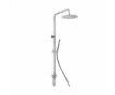Jacuzzi Colonna doccia con altezza regolabile telescopica, deviatore a parete, doccetta e soffione COD 0SU00846JA00