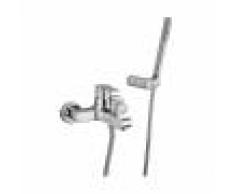 Jacuzzi Gruppo vasca esterno con doccia duplex rubinetteria Eolo ottone cromato 0E000003JA00