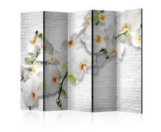 Paravento 5 Pannelli - The Urban Orchid Ii 225x172cm Erroi