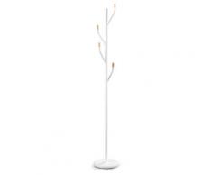 Appendiabiti Da Terra Ø36x175 Cm In Metallo Fumer Spring Bianco