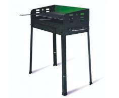 Barbecue A Carbone Carbonella 35x45x80 Cm Con Griglia Stromboli