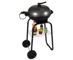 Barbecue Elettrico 2000w Con Ruote Vannini Gioround