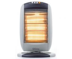 Stufa Alogena 1200w 3 Elementi Qlima Eih 1200 Bianca