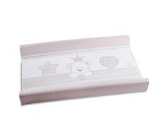 Fasciatoio Imbottito Universale In Pvc 49x81cm 2 Lati Italbaby Serie Baby Re Tortora