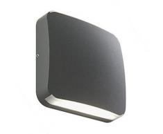 Applique Da Esterno A Led 4w+4w 4000k Sovil Grigio