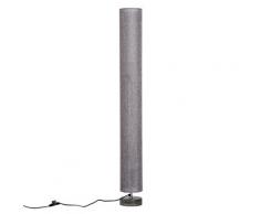 Lampada Da Terra A Stelo Piantana Per Salotto Con Paralume Di Stoffa 15x15x120 Cm