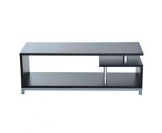 Mobile Tv In Legno Nero 114x40x40.5 Cm