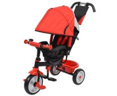 Passeggino Triciclo Per Bambini Kids Joy Sprint Rosso