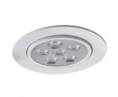 Faretto Incasso Orientabile Alluminio Controsoffitto Led 12 Watt Luce Rgb Full Color Intec Inc-rainbow-m