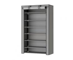 Scarpiera Salvaspazio In Acciaio Tessuto Tnt Rizzetti Special Grey