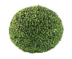 Sfera Di Bosso Pianta Artificiale Ø55 Cm In Polipropilene Rama Verdecor