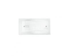 Applique Rettangolare Vetro Cornice Decoro Quadri Lampada Da Parete Classica E27 Ambiente I-musa/ap
