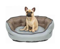 Cuccia Per Cani E Gatti 59x53x18cm Grigio Chiaro/tortora