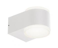 Applique Da Esterno A Led 4w+4w 4000k Sovil Bianco