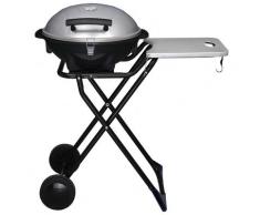 Barbecue Elettrico Portatile 2400w Con Ruote Vannini Gioval