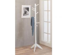 Appendiabiti In Legno 45x45x178 Cm Rocket Bianco