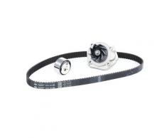 GATES Pompa Acqua + Kit Cinghia Distribuzione CHRYSLER,FORD,FIAT KP15627XS 71771599,6000629059,71771599 Pompa Acqua + Kit Cinghie Dentate,Pompa