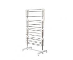 Stendibiancheria 4 Piani Regolabile In Acciaio Inox Premium
