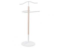 Indossatore Servomuto In Metallo 47x34x110 Cm Fumer Ginger Bianco