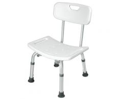 Safety Sedia Con Schienale Doccia 1 Pezzo
