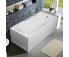 Vasca da Bagno da Incasso in Resina Acrilica con Pannelli in Fiberglass Design Ozone | Sinistra