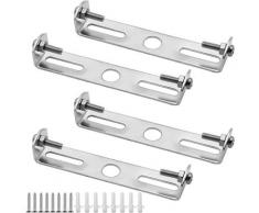4pcs Plafoniera Staffa 90mm Accessori per lampade a sospensione Lampadario a soffitto Lampada da