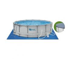 Piscina tubolare rotonda - FETA 4 - Ø 4,57 x 1,22 m - Filtrazione a cartuccia