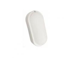 Lampada da Parete LED Plafoniera Soffitto Impermeabile Ovale 12W 4000K IP65
