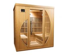 Sauna a raggi infrarossi rowen da 4 posti
