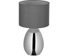 Lampada da Comodino con Funzione Touch Regolabile, Moderna, 3 Livelli, E14, con Cavo, HxD 49 x 30