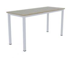 Scrivania Tavolo Da Computer pc In Legno Con Gambe In Metallo Scrittoio Mobile Desk Da Ufficio
