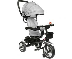 Passeggino per Bambini Triciclo con Sedile Girevole e Tenda da Sole Regolabile Adatto per Età 12