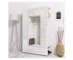 Mobile ingresso Pam Gihome ® bianco e frontali bianco lucido