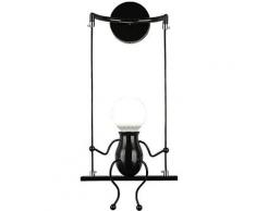 Triom Lampada a Sospensione, Lampadario Semplice Moda Bambola Altalena Bambini Moderna Applique da