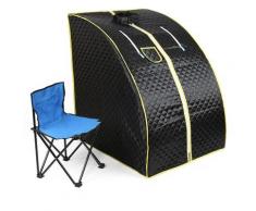 Sauna Hammam portatile con cabina sauna a vapore e sauna da 1000 W.