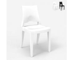Scab Design - Sedie design moderno impilabile per cucina bar ristorante Scab Glenda | Bianco