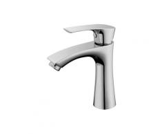 Rubinetto Lavabo Bagno con Regolazione Elegante Rubinetti Bagno in Metallo Rubinetto Acqua Fredda