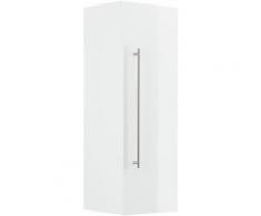 Armadio bagno pensile 100cm bianco lucido