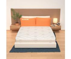 Materasso Matrimoniale 170x200 Memory, alto 25 cm - Rivestimento in Aloe Vera, Traspirante | Top H25