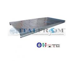 Ripiano completo lunghezza 90 x Profondità 30 cm per scaffalature metalliche industriali - PORTATA