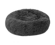 Cestino rotondo in peluche a forma di ciambella per cani e gatti