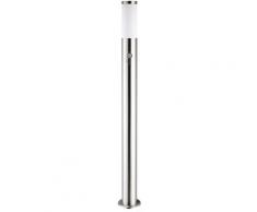 Luce a Paletto Fiaccola Luminosa 100cm IP44 Lampada da Esterno per Vialetto Ingresso Acciaio Inox