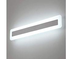 Lampada da parete per bagno con luce a specchio 14W Bianco freddo 6000K LED 900LM Lampada da bagno