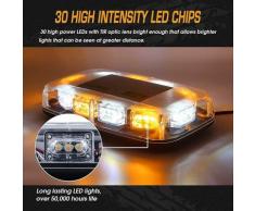Spia stroboscopica a led -36 Lampade lampeggianti di emergenza ad alta intensità a LED/Mini barra