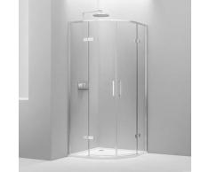 Bernstein - Box doccia semicircolare EX406A - vetro di sicurezza con uno spessore di 6mm e