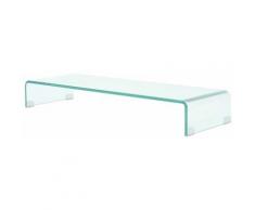 Nova - Mobile / Rise Glass TV Stand in various models colore : 90 x 30 x 13 cm