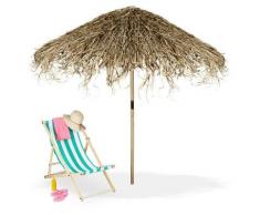 Ombrellone da Giardino, Realizzato a Mano, Ombrello Parasole Balcone e Piscina, HxD: 250x222-238